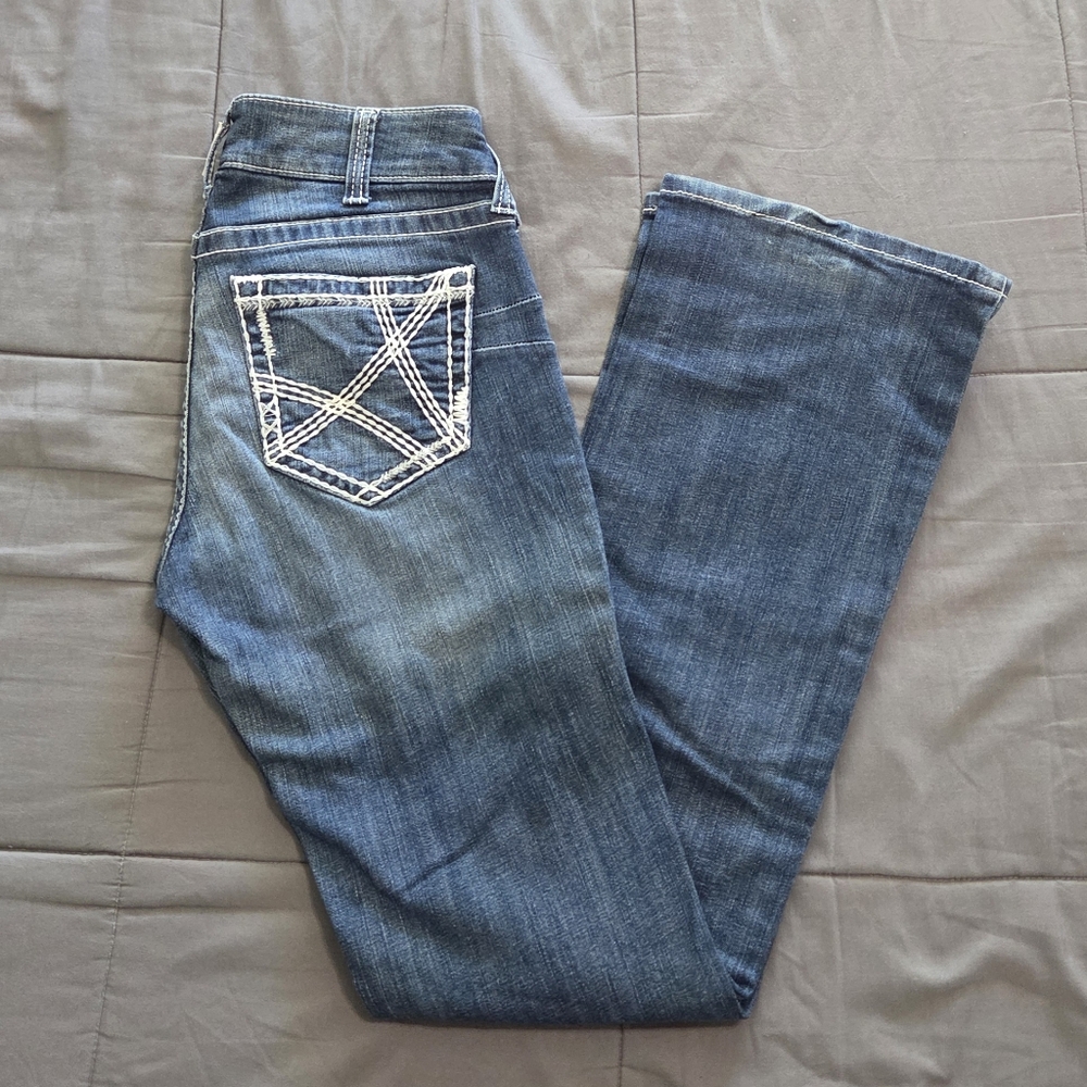 Ariat Women's Boot Cut Blue Jeans